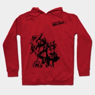 Zaku II Red Comet Hoodie